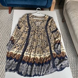 Altar’d State Medium Bohemian Long Sleeve Dress